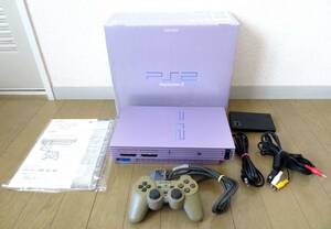 SONY PlayStation2 PS2 SCPH-50000 サクラ 本体 付属品 ネットワークアダプター セット☆動作確認済