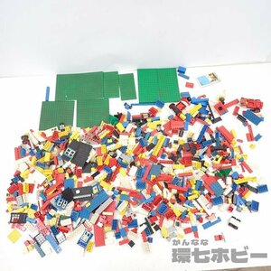 MX35◆当時物 古い LEGO/レゴ 初期 ブロック まとめ 大量セット ジャンク/パーツ 部品 kg レゴランド 街シリーズ CITY 基礎板 送:-/60