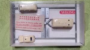 ヴィンテージ 当時物 天賞堂 輸入販売 WIKING XX 1/160 Nゲージ 緊急車両3台セット（VW-1300&TRANSPORTER , MB-TRANSPORTER）ケース入り