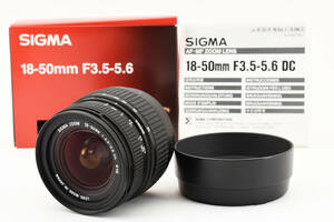 SIGMA シグマ ZOOM 18-50mm F3.5-5.6 DC ニコン用レンズ 2111266U