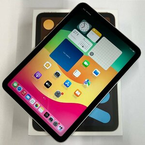 【送料無料/中古良品】iPad mini 第6世代 Wi-Fiモデル 256GB スターライト 2021年 MK7V3J/A mini6【四丁目店】