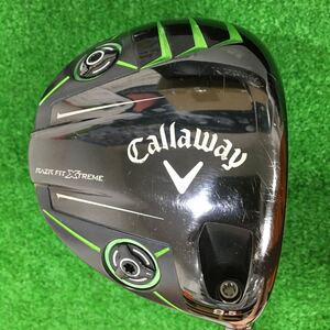 本州のみ送料無料【即決価格】1W Callaway RAZR FIT XTREME / Diamana B60〔9.5度：硬さS：長さ45.25in：D-2：315g〕メンズ右　カバーなし