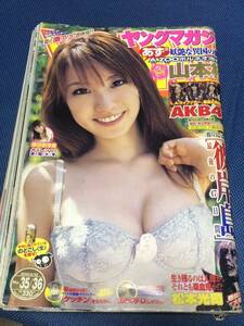 ヤングマガジン 2010年 No.35.36 山本梓 AKB48 鎌田奈津美