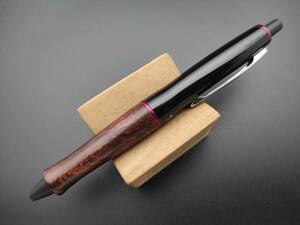 【FongLai Woodworks】PILOT パイロット Dr.GRIP 用　銘木グリップ【ホンジュラスローズウッドの瘤材】027