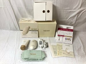 k163*80 【ジャンク】 動作不可 NEWA(ニューア)リフト / シャンパンゴールド / 専用ジェル130mL 美顔器 ジャンク 部品取り