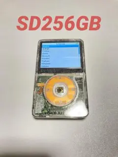 iPod classic 第5世代 30GBから256GBにSD化 スケルトン