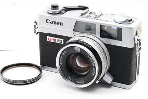 ★良品★ Canon Canonet QL17 Lens 40mm F1.7 キヤノン レンジファインダー 完動 ◆630