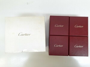 Z254-N39-132 Cartier カルティエ ウォッチケース リングケース 保管箱 純正ボックス 空箱 5点 まとめ 現状品③