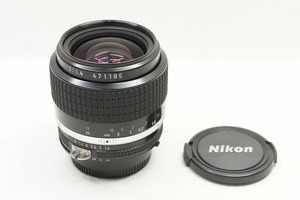 【適格請求書発行】美品 Nikon ニコン Ai-S Nikkor 35mm F1.4 単焦点レンズ【アルプスカメラ】240502r