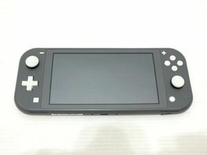 c4002 任天堂 Nintendo Switch Lite ニンテンドースイッチ ライト グレー HDH-001 [049-240426]