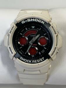 A102 腕時計　CASIO/カシオ　G-SHOCK/Gショック　AW-591SC Crazy Colors/クレイジーカラーズ ホワイト　デジアナ