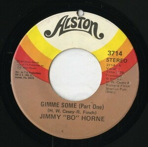 【7inch】試聴　JIMMY BO HORNE 　　(ALSTON 3714) GIMME SOME PT1 / PT2
