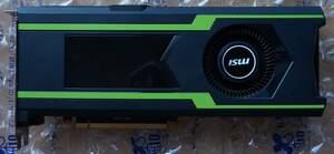  MSI GeForce GTX 1080 Ti AERO 11G OC 動作品