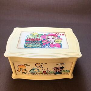 IR170【超貴重】Licca リカちゃん オルゴールジュエリーBOX 昭和レトロ/アンティーク/インテリア/当時物/宝石箱