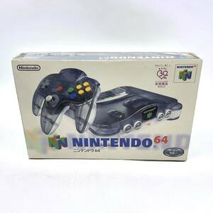 希少品 ニンテンドー64 本体 クリアグレー JUSCO ジャスコ限定 完品 動作確認済み 任天堂64 Nintendo64 N64