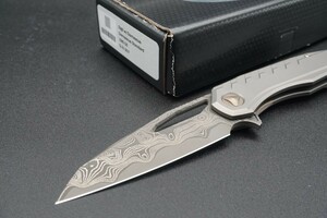 Marfione Custom Knives SIGIL Damascus Standard S/N 007