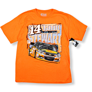 デッドストック HASE AUTHENTICS NASCAR レーシング Tシャツ TONY STEWART Lサイズ