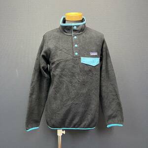 Patagonia WMNS Snap-T Fleece Jacket パタゴニア ウィメンズ フリースジャケット ブラック/ブルー メンズ アウター