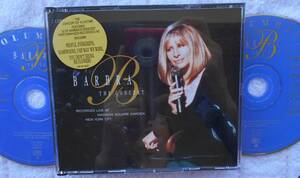 バーブラ・ストライサンド Barbra Streisand●米国盤2枚組CD●イン・コンサート●ライヴ音源！！