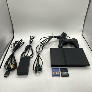 通電OK/ジャンク【PS2】SCPH-70000 本体・コントローラー・アダプター・メモリーカード Playstation プレステ