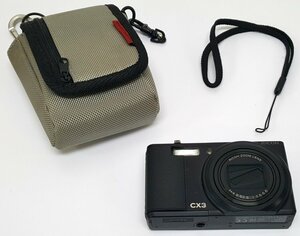 《ジャンク》RICHO リコー CX3 デジタルカメラ デジカメ《家電・60サイズ・福山店》K066