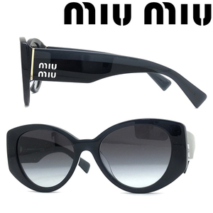 miu miu サングラス ミュウミュウ ブランド グラデーションブラック 0MU-03WS-06U5D1