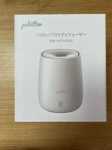 【美品】　Pokitter アロマディフューザー 小型 卓上 加湿器 超音波式 アロマ対応No.2318