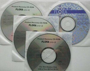 ◆ 日立 Flora 310W DA6 Win XP-Pro リカバリＣＤセット ◆