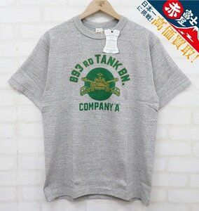 7T9319【クリックポスト対応】未使用品 WAREHOUSE 4601 COMPANY A 半袖Tシャツ ウエアハウス