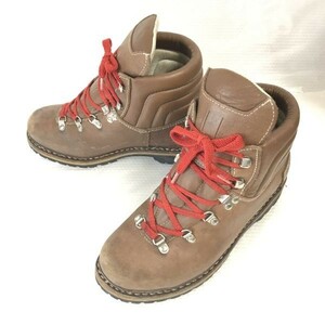 80s-90s?/ドイツ製★LOWA/ローバー★重厚本革/トレッキングブーツ【24.5-25.5/茶/brown】ビブラムソール/Shoes/Vintage◆pWB87-4