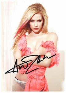 アヴリル・ラヴィーン 直筆サイン入り写真 Avril Lavigne /Hello Kitty /Give You What You Like /Fly