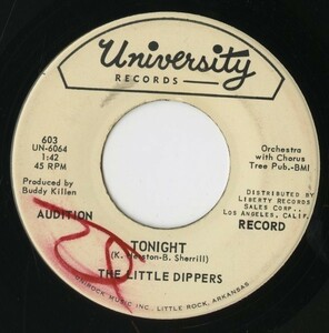 【ロック 7インチ】The Little Dippers - Tonight / Be Sincere [603]