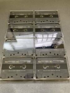 中古 カセットテープ TDK MA メタルテープ 8本セット