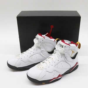 【未使用】 NIKE ナイキ エアジョーダン 7 レトロ ハイカット スニーカー 27㎝ CU9307-106 カーディナル 箱付 Air Jordan 7 Retro Cardinal