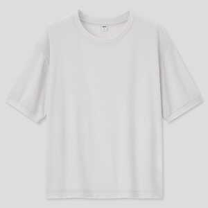 即決 未使用 大きいサイズ 3XL◆シアークルーネックＴ（半袖）◆ライトグレー 21号