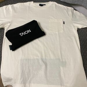 タイオン TAION パッカブル　Tシャツ オフホワイト　生成色　サイズXL 新品