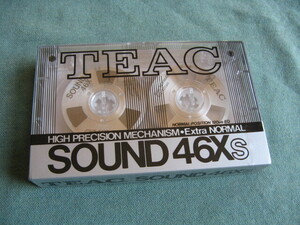 TEAC オープンリール型カセットテープ SOUND 46Xs 未開封品