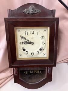 SEIKOSHA 精工舎　壁掛け時計　柱時計　アンティーク時計　アナログ時計　コレクション
