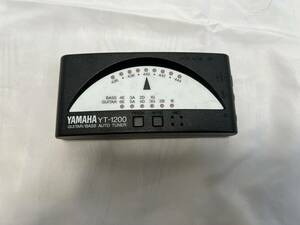 YAMAHA　YT-1200　GUITAR　BASS AUTO TUNER ギター　ベースオートチューナー