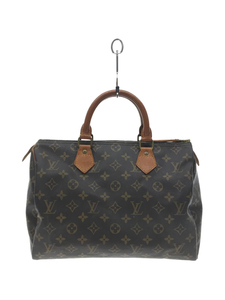 LOUIS VUITTON◆スピーディ30_モノグラム_BRW/PVC/BRW