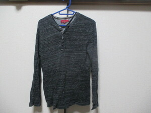 L■anti-Label jean★長袖Tシャツヘンリーネック★used★送185