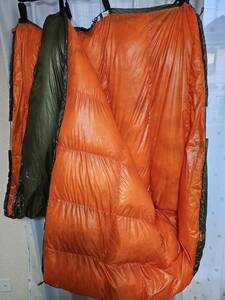  BUSHMEN UNDERQUILT GLOW ハンモックのアンダーキルト　-12°　750fp 550ｇダウン　ダウンシュラフ