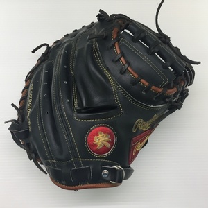 中古品 ローリングス Rawlings オーダー 軟式 キャッチャーミット GRSOMHH 刺繍有り 1020