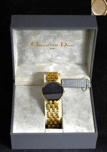 NY5-129【現状品】Christian Dior　バギラ　47 154-3　クリスチャン・ディオール　腕時計　メンズ　クォーツ　動作未確認　中古品