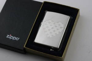 未使用品 ZIPPO ジッポー heart スターハート 2002年 オイルライター