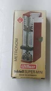 【未使用品】WITTNER（ウィットナー）/ メトロノーム スーパーミニタクテル ルビー 884051