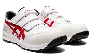 CP301-102　25.5ｃｍ　カラー（ホワイト*クラシックレッド）　アシックス安全靴　新品（税込）