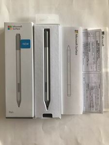 新品 未使用 Microsoft Surface Pro Pen マイクロソフト サーフェイス ペン シルバー