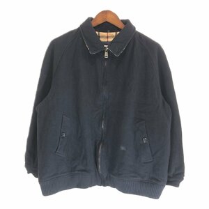 2000年代〜 BURBERRY バーバリー ウール スイングトップ アウター ブラック (メンズ XL) P4704