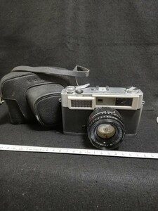 CA12121.昭和レトロ　KONICA SⅡ コニカ フィルムカメラ シャッターきれます アンティーク/60